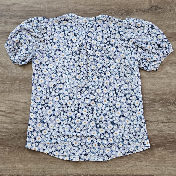 Micoson Floral Puff Sleeve Top Size XXL - Picture 10 of 11